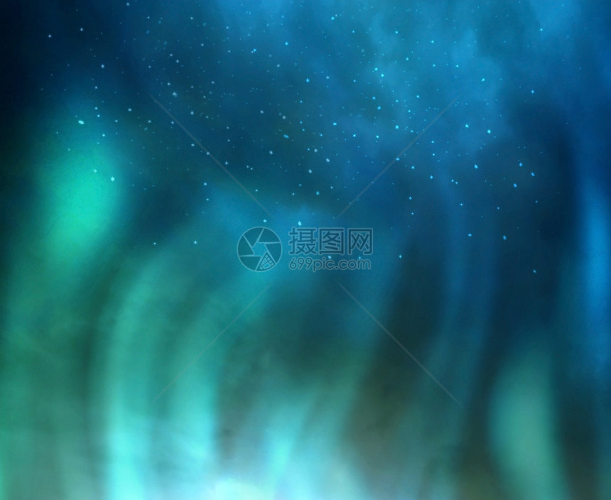 夜空中的Auroran图片