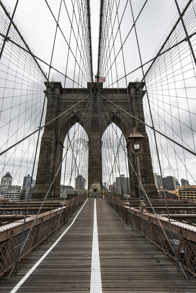 美国纽约布鲁克林大桥图片