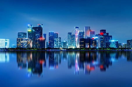 杭州建东江新城市图片