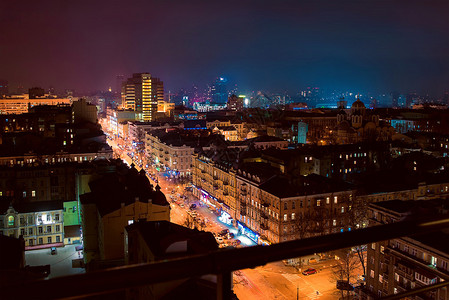 乌克兰首都基辅市风景图片