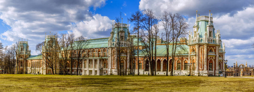 莫斯科的恢复沙里西诺宫原为凯图片