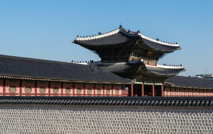 韩国首尔景福宫图片