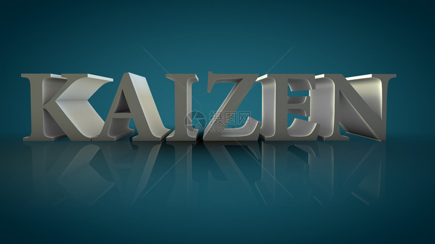 Kaizen3d暗蓝背图片