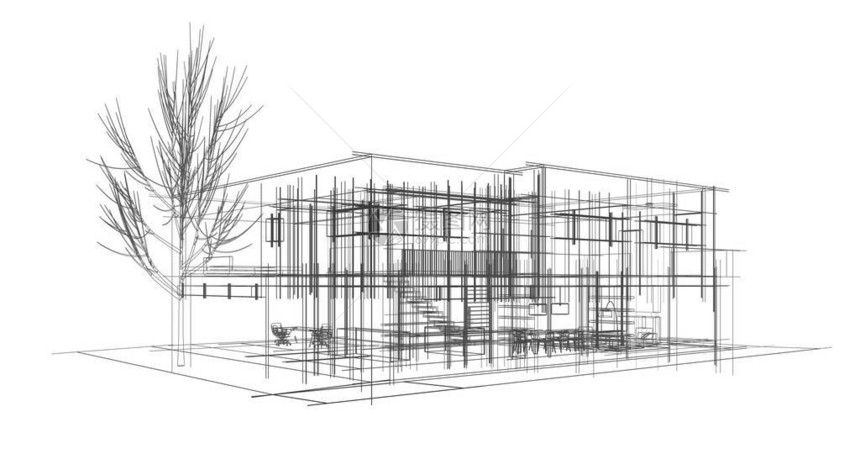 建筑施工3d图图片