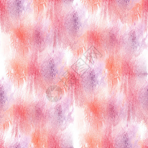 画家紫橙红无缝水彩墙纸背景图片