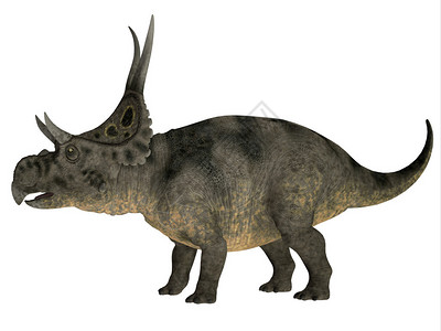 龙是一种食草恐龙生活在北美洲犹他州图片