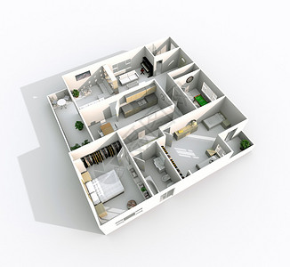 3D家具式家用图片