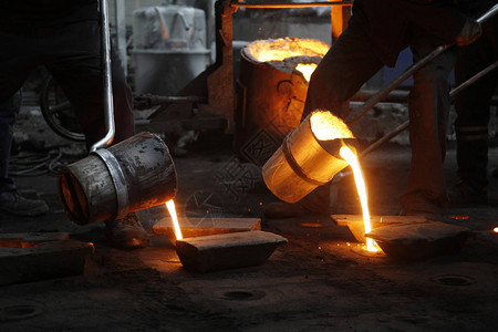 液态钢工业图片
