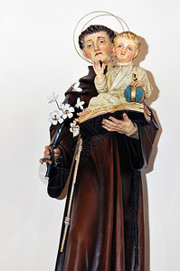 帕多瓦的圣安东尼雕像图片