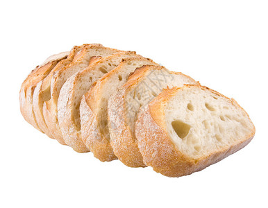 棕色背景的新鲜面包背景图片
