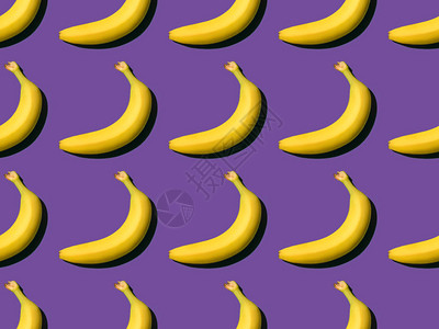 紫色上新成熟香蕉模图片