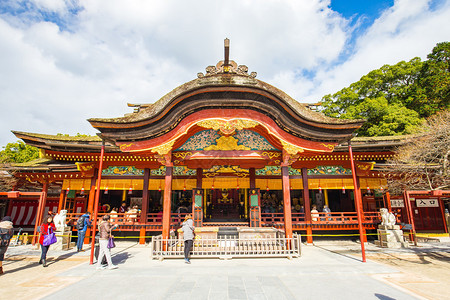 日本福冈的太宰府神社图片