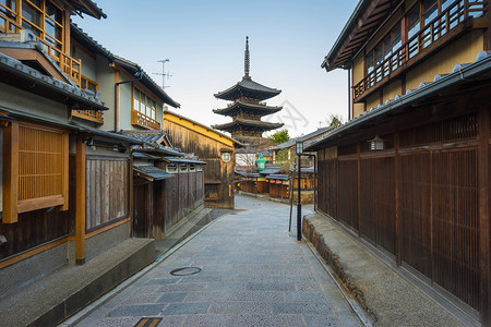 日本京都古老街道图片