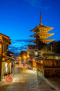 日本京都古老街道图片