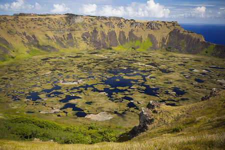 RanoKau火山复活图片