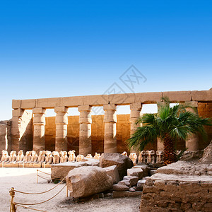 埃及卢克索的卡纳克神庙图片