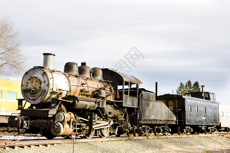 美国科罗拉多铁路博物馆背景图片