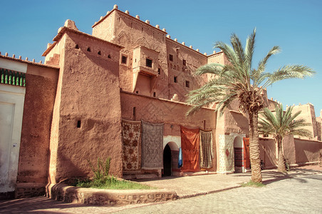 Kasbah是摩洛哥最令人印象深刻的Kasbah人之一图片