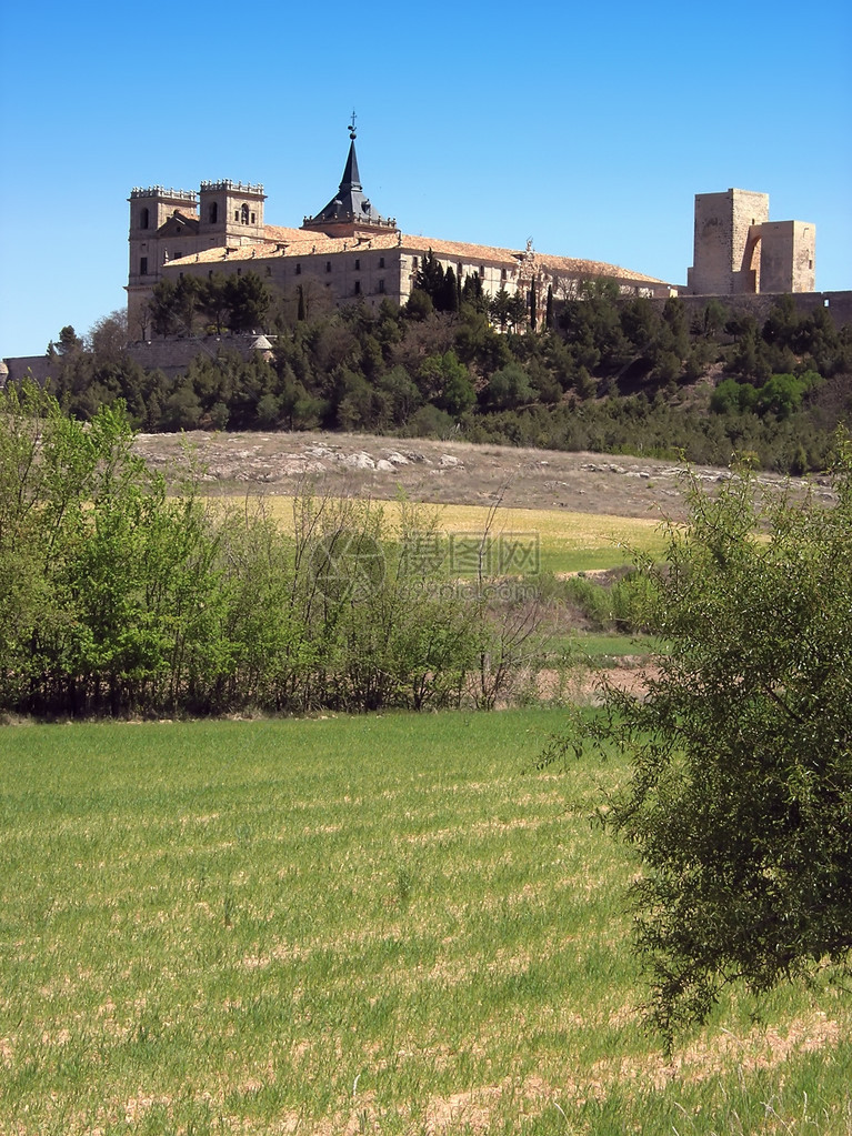 西班牙卡斯蒂利亚拉曼查CastillaLaMancha昆卡省Ucles修道院图片