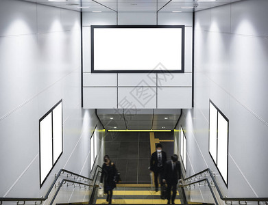 地铁站公共建筑商务人士的模图片