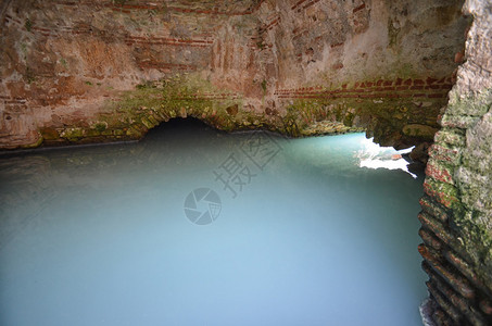 西班牙古罗马浴场景观图片