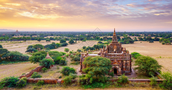 蒲甘寺庙异教徒曼德勒缅甸图片