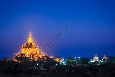 缅甸曼德勒蒲甘异教徒的寺庙图片
