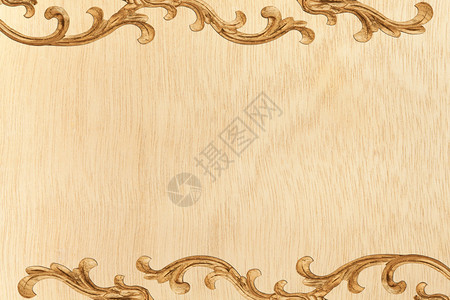 木板框架在木材背景图片