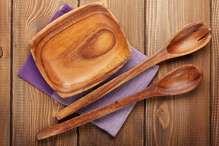 木制厨房木制餐具图片
