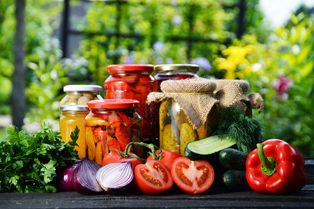 水果和蔬菜腌制食品图片