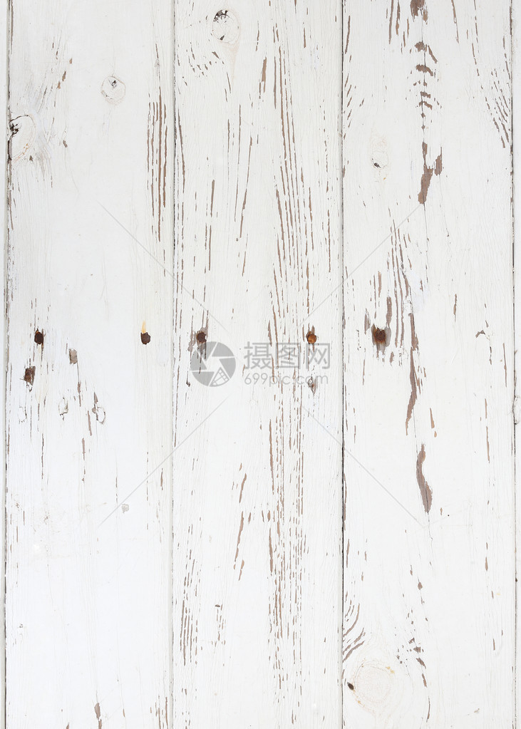 白色木板风化纹理背景图片