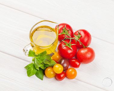 意大利食品烹饪原料橄榄油番茄木图片