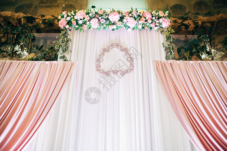 餐厅婚礼中心室内装饰的时图片