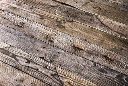 古老的有风气的木制地板背景图片