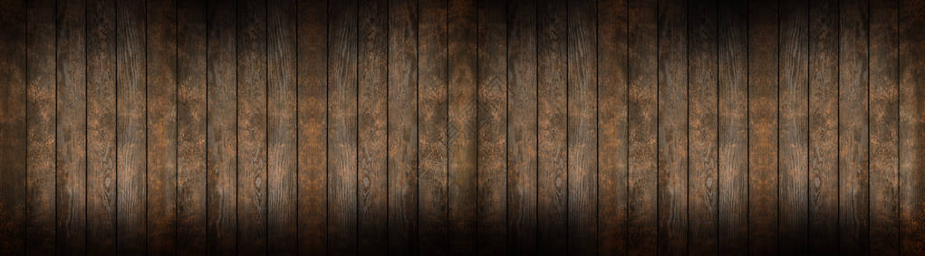 旧深色木板背景图片