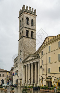 意大利Assisi市社区广场Min图片