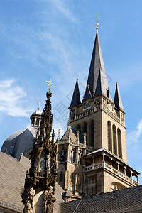 亚琛大教堂也被称为亚琛皇家大教堂或圣玛丽皇家教堂图片