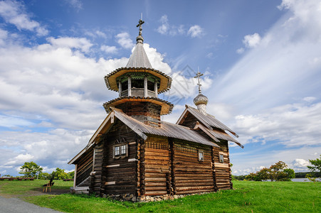 俄罗斯Kizhi岛古老木图片