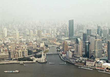 上海都市风景复古风图片