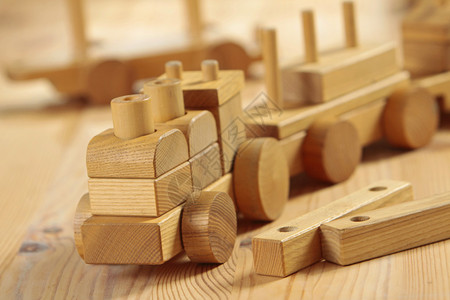 木制玩具背景图片
