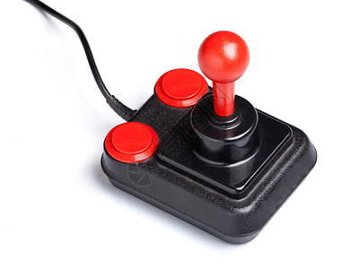 电脑游戏的旧操纵杆远程控制设备图片