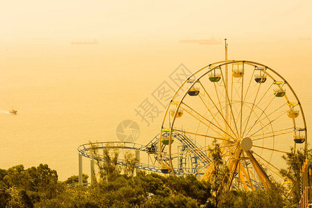 香港海洋公园游乐园的Fe图片