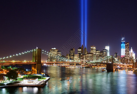 建军91周年纽约市中心的灯光盛宴纪念91背景