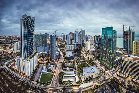 美国佛罗里达州迈阿密市中心图片