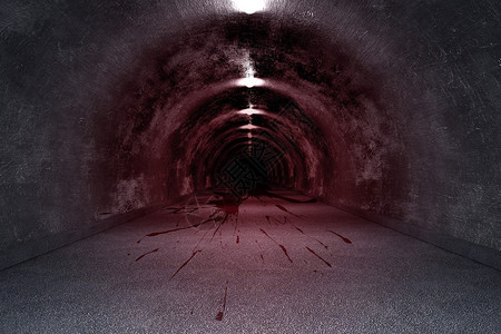 黑暗隧道3DRender图片
