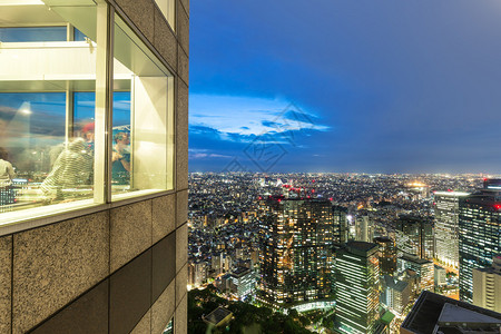 东京市风景和天际图片