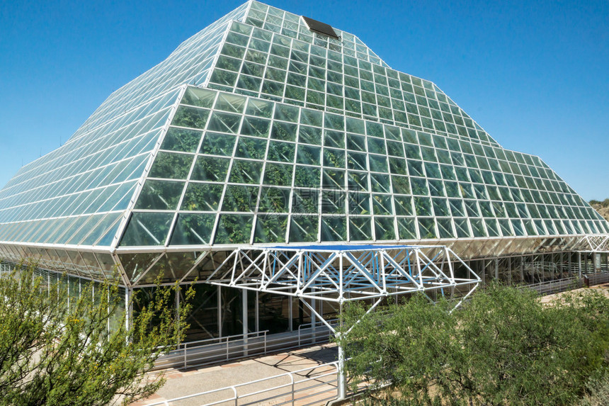图森附近的巨大玻璃温室曾用于研究太图片