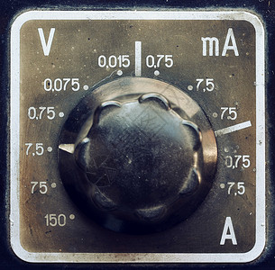 电压表模式拨盘图片