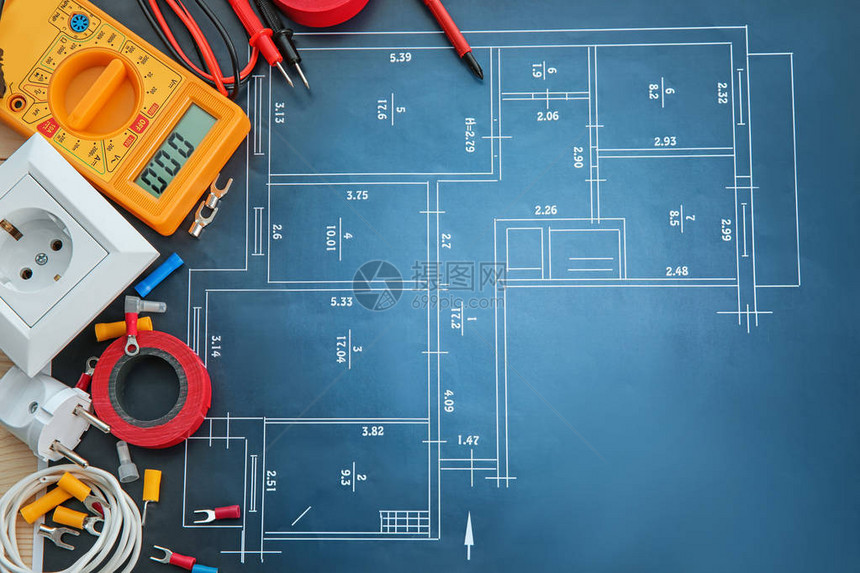 房屋计划使用电气工具图片