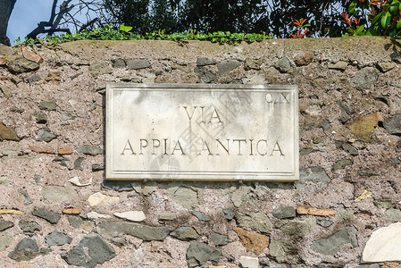 意大利罗马AppiaAntiaAnticaaka古老的Appian图片